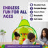 Kiddey Caterpillar Kids Play Tunnel and Tent, 2 Pc. Crawl Through Baby Ball Pit for Toddlers