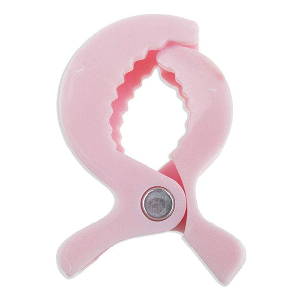 5pcs Candy Color Pram Stroller Clips, Stroller Pegs Clips Seat Cover Blanket Clips Plastic Universal Clip Car Organizer Accessories()