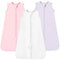TotAha Sleep Sack 6-12-15 Months 3-Pack,Stretchy,Buttery Soft Swaddle Transition Sleeping Bag,Light Baby