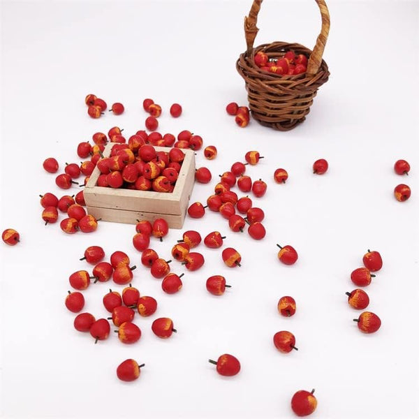 SXFSE Dollhouse Decoration Accessories, 1:12 Dollhouse 10 Pcs Farm Props Kitchen Miniature Food