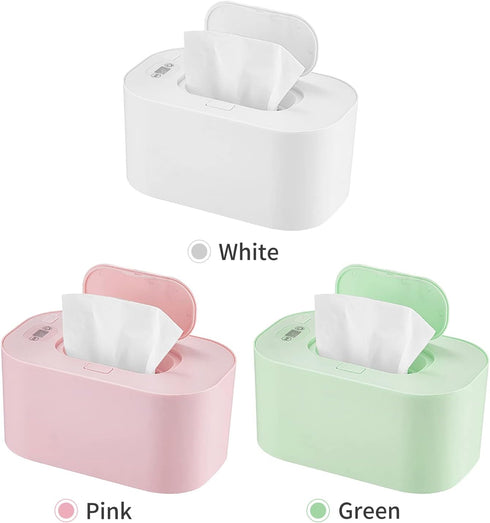 Kavolet 3 USB Baby Wipe Warmer, Baby Wet Wipes Dispenser, Temperature Modes, Evenly Overall Heating, Silence, Large