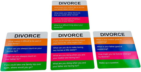 Open Spaces Totika Divorce Card Set Game
