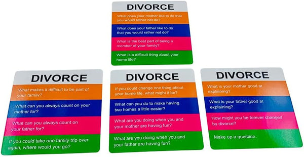 Open Spaces Totika Divorce Card Set Game