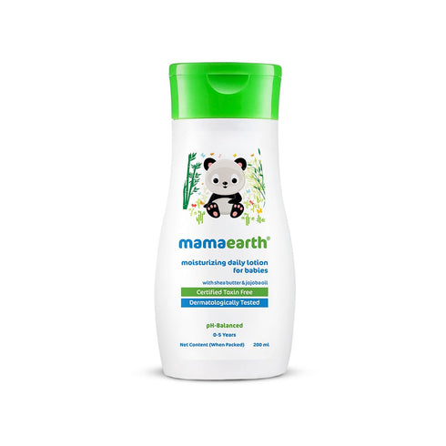 Mamaearth Daily Moisturizing Baby Body Lotion | Skin Nourishment with Shea Butter