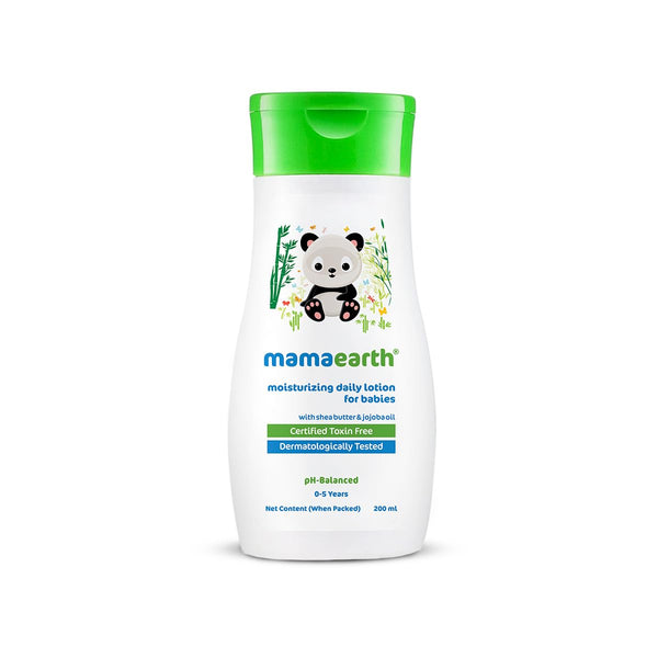Mamaearth Daily Moisturizing Baby Body Lotion | Skin Nourishment with Shea Butter