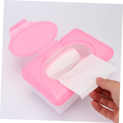 Portable Wipe Dispenser Box - Reusable Holder for Baby Care and Travel
