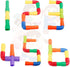 1 Set of STEM Building Blocks Toy,Tube Locks Construction Building Blocks Set Educational Pipe Tube Building Toy for Boys Girls Educational Learning Toys