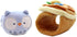 Anirollz Owlyroll Plush - Blueberry Pancake Outfitz Kawaii Owl Stuffed Animal with Removable Costume, 6”