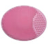 HUAYINGMEI Comb3pcs Baby Bath Brush, Baby Cradle Cap Brush, Silicone Massage Brush, Baby Comb, Children's (Pink)