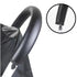 MINILUJIA Universal Baby Stroller Armrest Bumper Handlebar Sleeve Cover DustProof PU Leather Case Black