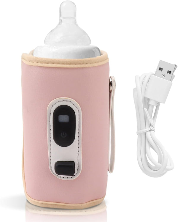 Jwthee Bottle Warmer, Fast Baby Milk Warmer Portable Milk Bottle Warmer Multifunctional Baby