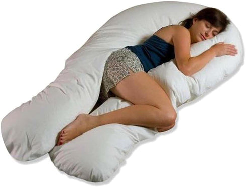 Smoky U-Shaped Replacement Cover for Pregnancy Pillow