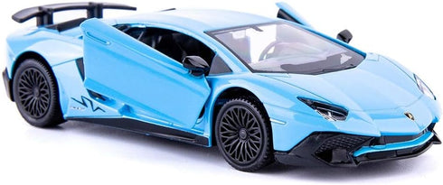 1/36 Scale Aventador LP700-4 Casting Car Model, Zinc Alloy Toy for Kids, Pull Back Vehicle Gift