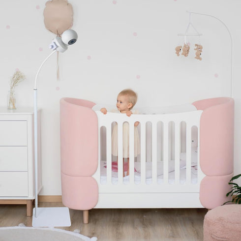 GUCHO Baby Monitor Mount Floor Stand Holder, Adjustable Universal Mount Compatible with Infant Optics, Vtech, and More