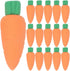Abaodam 50 Pcs Mini Carrot Erasers Miniature Vegetables for Kids Easter Party Favors