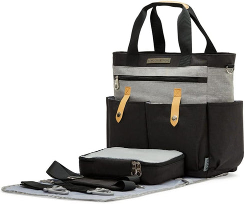 Diaper Bag Tote with Changing Pad and Stroller Bag, Baby Travel Diaper