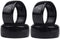 4Pcs/Set 1/10 Drift Car Tires Hard Tyre for 1/10 Traxxas Tamiya HPI Kyosho On-Road Drifting Car, Black