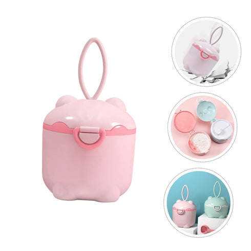 SECFOU Portable Formula Dispenser Compact Milk Powder Container for Travel Capacity Leak Safe Material for Outdoor