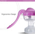 JADE KIT Manual Breast Pump, Adjustable Suction Silicone Hand Pump for Breastfeeding, Purple