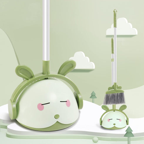 Set, Set Set 1-5,6pcs Midoneat Kids Cleaning Toy Mini Child Broom, Mop and Dustpan, Little Housekeeping Helper ,Pretend