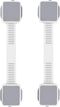 PAULTEMP 2 Pack Child Safety Cabinet Locks for Baby Proofing, Length Adjustable Latch