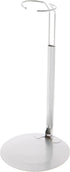 Plymor DSP-10S Silver Adjustable Doll Stand, Pack of 3, fits 16-24 inch Dolls, Waist 2.5-3.5 inches Wide