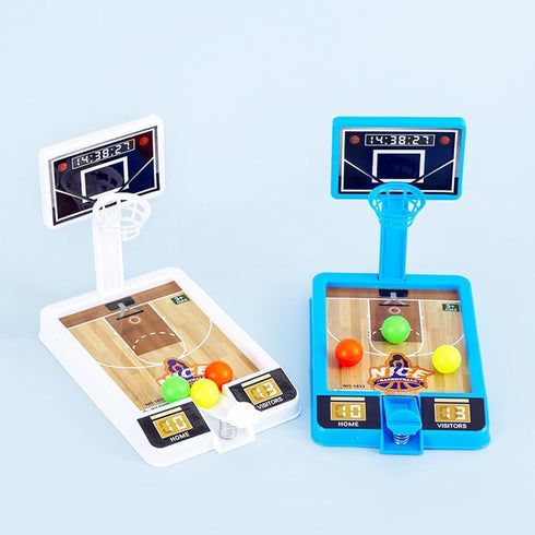 2 PACK Basketball Game Toys, Tabletop Shooting Game for Kids and Adults, Office Desk Games