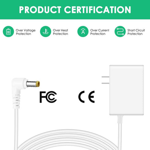 Replacement Charger Compatible with VTech DM221 DM221-2 DM223 DM251 Parent and Baby Units