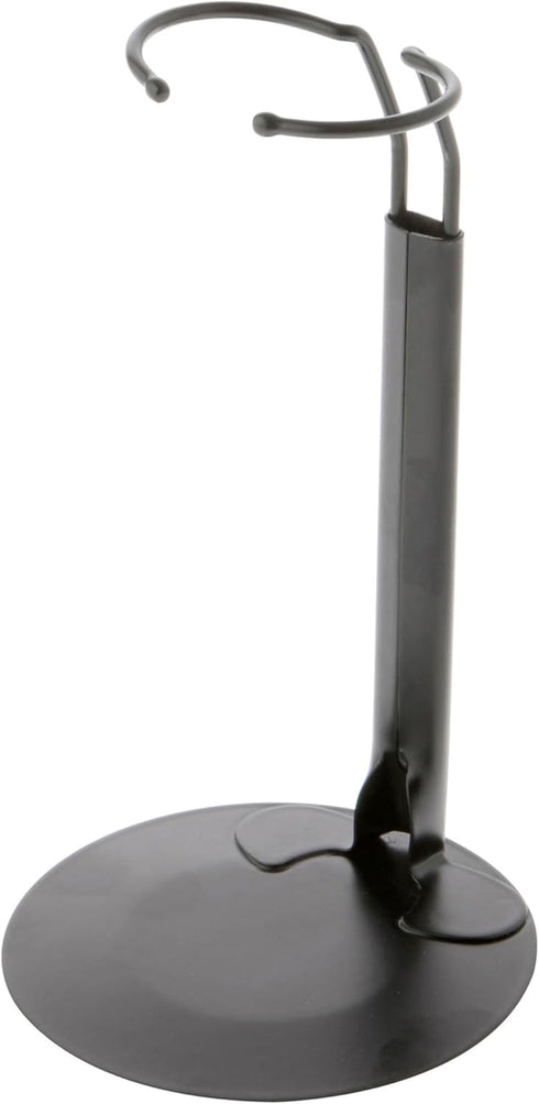 Plymor DSP-60B Black Adjustable Doll Stand, fits 10-14 inch Dolls or Action Figures, Waist 2" - 2.5" wide, 5.5" - 7"