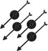 Spinner Game Engaging Board Arrow Set Home and School Party Spinners Plastic