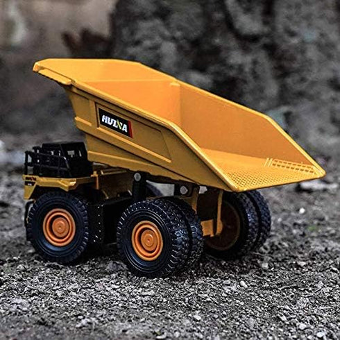 Gemini&Genius Rigid Articulated Dump Truck Heavy Duty Construction Site Vehicle Toys 1:60 Scale Diecast Model for Kids
