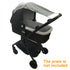 Universal Baby Stroller Sun Shade, Pram Sun Cover with UV Protection 50+, Blackout Blind, 50x30x67cm