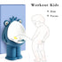 Xeehwb Frog Pee Training,Potty Training Urinal Children's Urinal Kids Toilet Child Standing Urinal Wall-Mounted Toilet