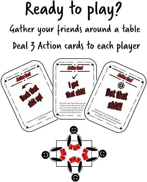 I Got That Shit I Got that Sh*t Unfiltered Adult Party Game | Wild, Savage & Laugh-Out-Loud Card Game for Game Night