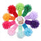10Pcs Baby Girls Headbands – Soft Elastic Hair Bands with 10 Lovely Colour Chiffon Flowers for Toddlers and Kids