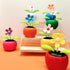 Cute Solar Dancing Flower Car Dashboard Decorations - Funny Solar Powered Dancing Flower Pot Car Ornaments Flower Swinging Toy for Car Decor Funny Gifts for Friends Solar Power Kits