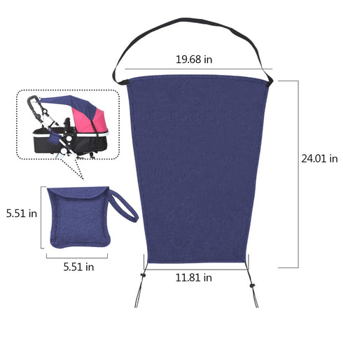 Nakazawa Ultimate Stroller,Protect Your Baby from Harmful UV Rays with Our Stroller Shade Extender,Stroller Sun Shade, Stroller Cover…