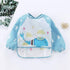 PandaEar Waterproof Full Sleeve Bibs for Baby Infant Toddler 6-36 Months | 3 Pack Long Sleeve Bibs