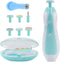 Midetoy Baby Nail Clippers Safe Baby Nail Trimmer Electric Trim Polish Grooming Kit