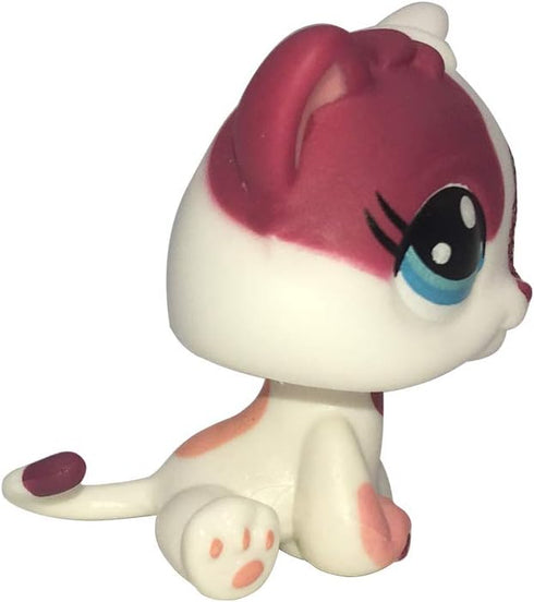Custom-Made Baby Kitty Pet Shop Toy, Short Hair Cat Mini Bobble Head Animal Figure, 1 Inch Kitten