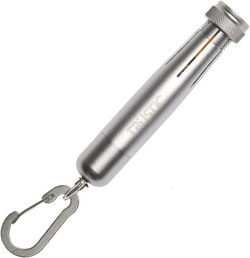 Metal Holder for 1/2” Marking Crayons, Ferro Rods, Hexagonal or Round Shape, Color - Silver