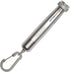 Metal Holder for 1/2” Marking Crayons, Ferro Rods, Hexagonal or Round Shape, Color - Silver