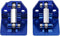 Hot Racing SPN311AR06 Aluminum Adjustable Trims Tabs (2) - Tra Spartan