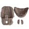 Generic Changing Washing Kit,Canopy Sunshade Cover,Compatible with Car Seat Doona Strollers (Beige)