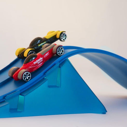 Blu Track Classic Starter Set - 15 Ft Track for Kids to Build and Race
