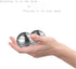Kinetic Desk Toys for Adults - 2.17'' Optical Illusion Fidget Office Toys, Stress Reliever for Adults (Silver)