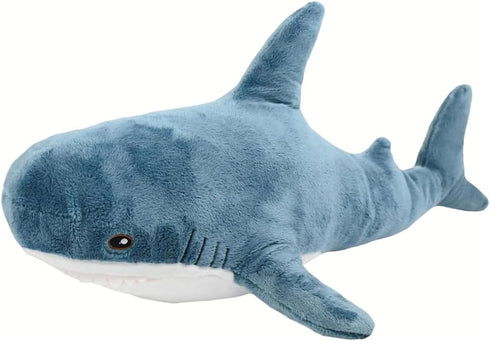 XIYUAN 39.3-Inch SharkPlush Toy Giant SharkStuffed Animal Soft SharkPillow Cushion Shark Plush Pillow Chubby Stuffed