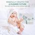 99.9% 9 Packs (60 Water Based Baby Wipes, Purified Water, Unscented & Gentle for Sensitive Skin, Plastic-Free, Wipes