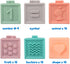 Litand Soft Stacking Blocks for Baby - Sensory Montessori Toys for Toddler Activities - Gifts for 6 to 36 Months