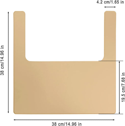 Long Lasting High Chair Placemat Silicone, Clean and Hygienic for IKEA Antilop Highchair, Suitable for Toddlers and
